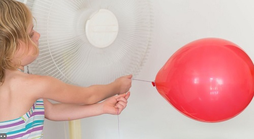 Các thí nghiệm về không khí cho trẻ mầm non