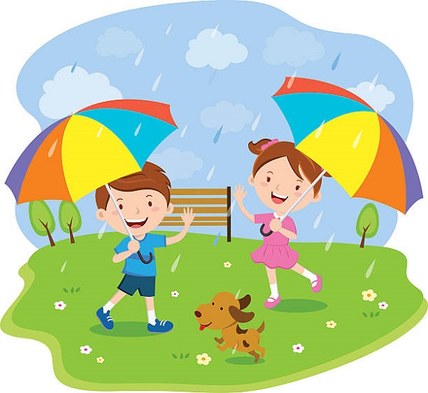 Các bài hát về mưa cho trẻ mầm non
