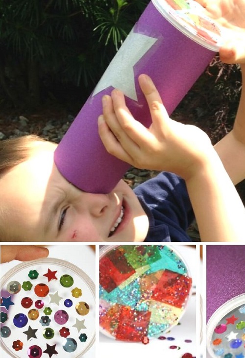 Cách làm kính vạn hoa cho bé