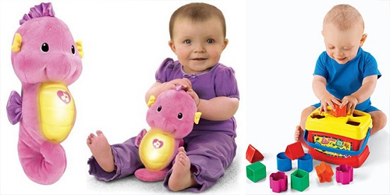 Chọn đồ chơi cho bé 1 tuổi