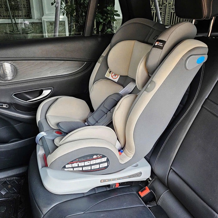 GHẾ NGỒI Ô TÔ CHO BÉ DOUX DX-1136 MÀU KEM BE