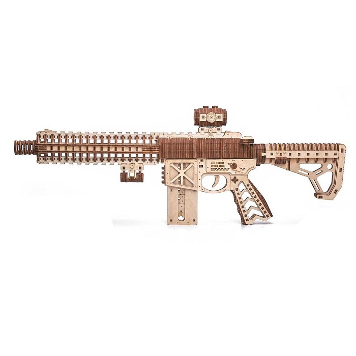 Junbaby: Mô hình lắp ráp gỗ 3d súng gun ar-t