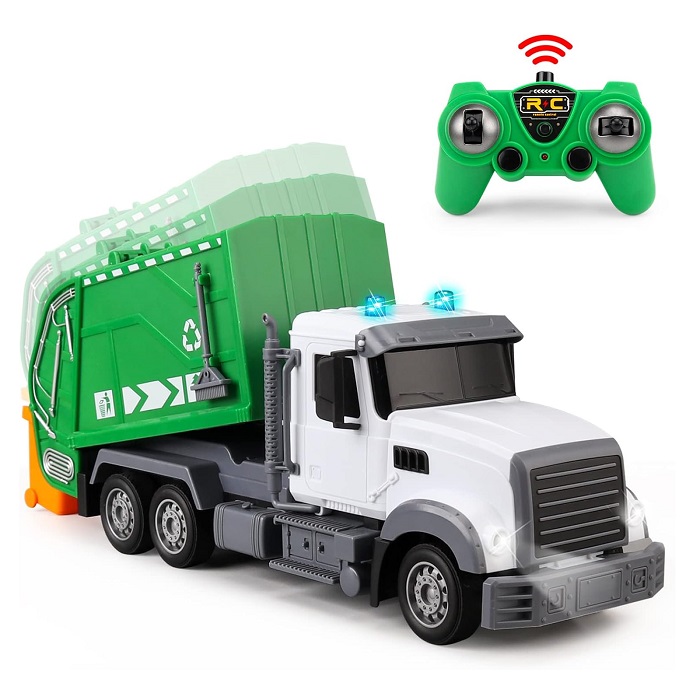 XE CHỞ RÁC ĐIỀU KHIỂN TỪ XA