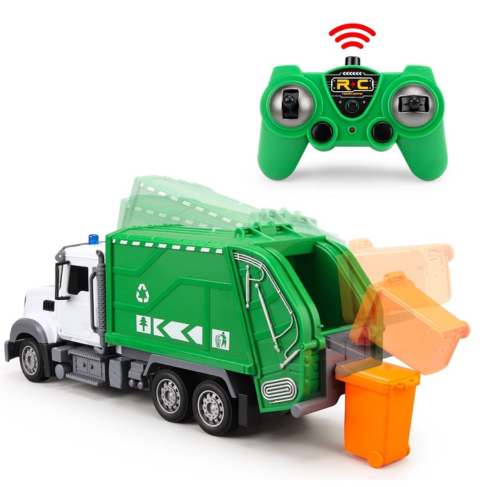 XE CHỞ RÁC ĐIỀU KHIỂN TỪ XA