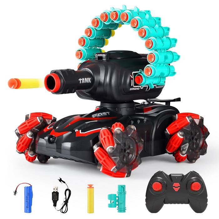 XE TĂNG ĐIỀU KHIỂN TỪ XA BẮN ĐẠN XỐP