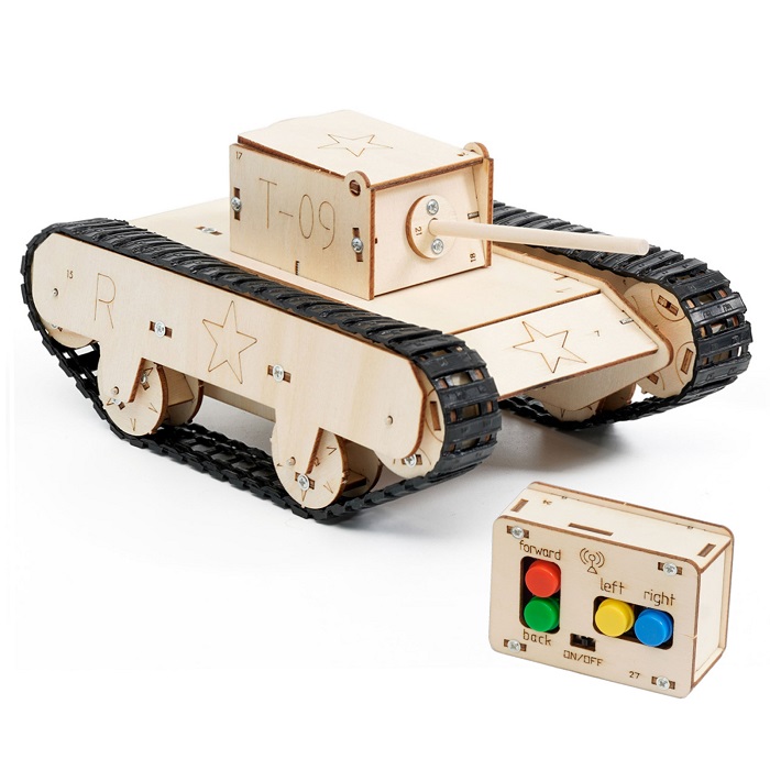 XE TĂNG LẮP RÁP STEM ĐIỀU KHIỂN TỪ XA