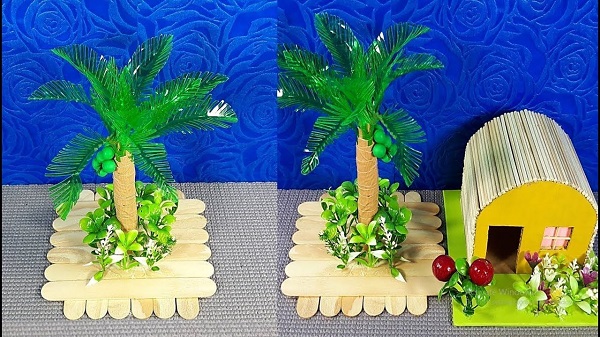 Cach-lam-cay-dua-bang-chai-nhua