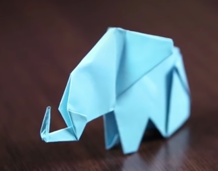 cach-gap-xep-hinh-con-voi-bang-giay