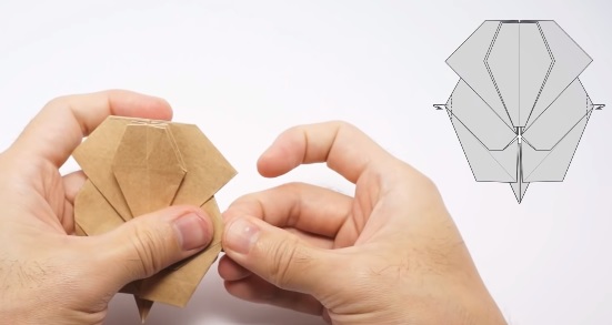 cach-gap-xep-hinh-mat-con-voi-bang-giay