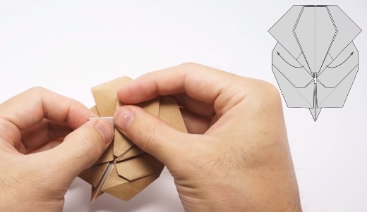 cach-gap-xep-hinh-mat-con-voi-bang-giay