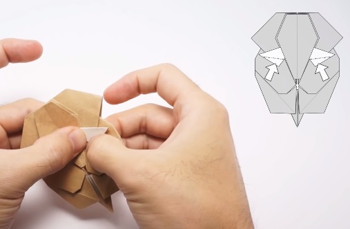 cach-gap-xep-hinh-mat-con-voi-bang-giay