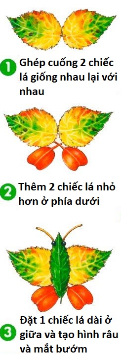 Nhấn vào ảnh để phóng to cach-lam-con-buom-bang-la-cay