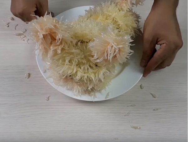 Junbaby cách làm con vật bằng quả bưởi