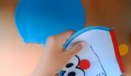 cach-lam-gau-bong-dau-chu-meo-doremon