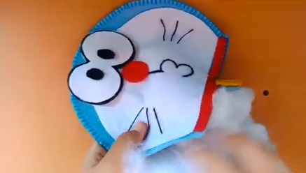 cach-lam-gau-bong-dau-chu-meo-doremon