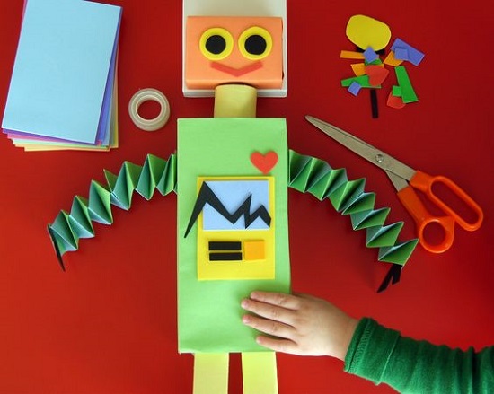 cach-lam-robot-bang-giay