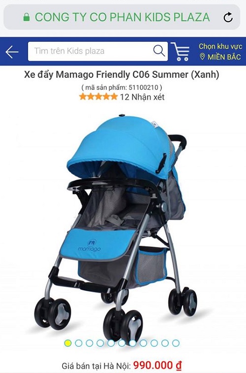 thanh-ly-xe-day-tre-em-Mamago-Friendly-C06-Summer-mua-tai-kids-plaza