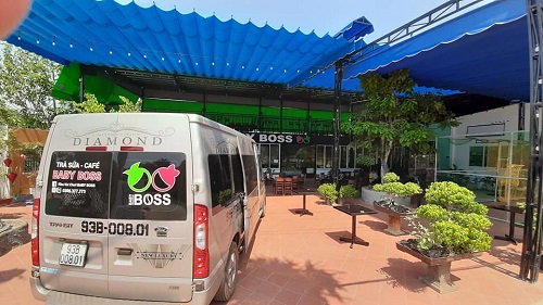 Junbaby: Quán cafe Baby Boss có khu vui chơi cho bé ở Bình Phước