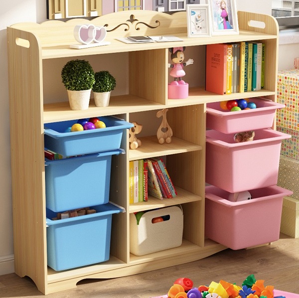 Top 16 kệ để đồ chơi cho bé bằng gỗ