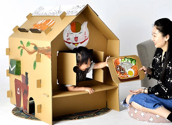 Top 14 nhà bìa carton cho bé