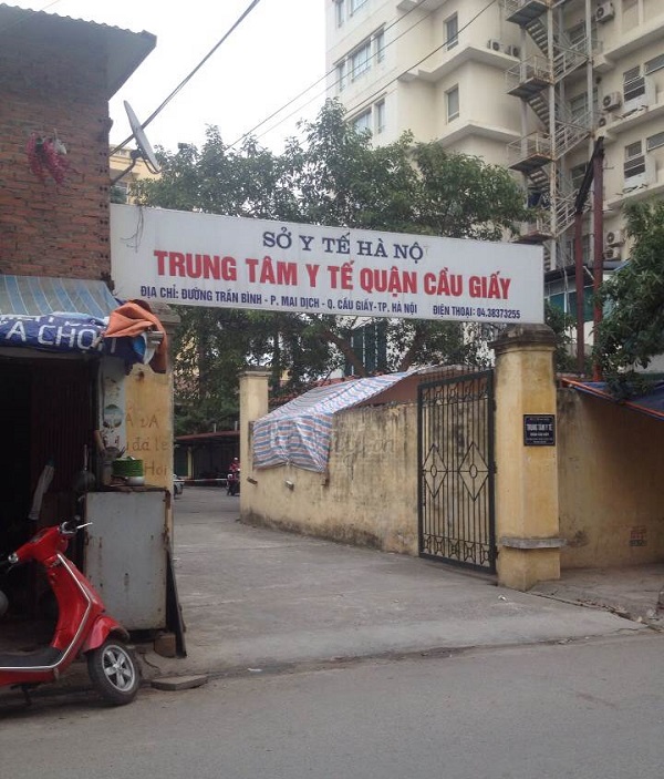 Các địa chỉ tiêm chủng ở Quận Cầu Giấy